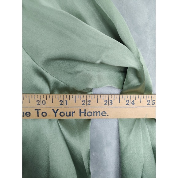 Rock & Roll Denim Western Style Button Up Shirt Sage Green XL - Picture 4 of 8